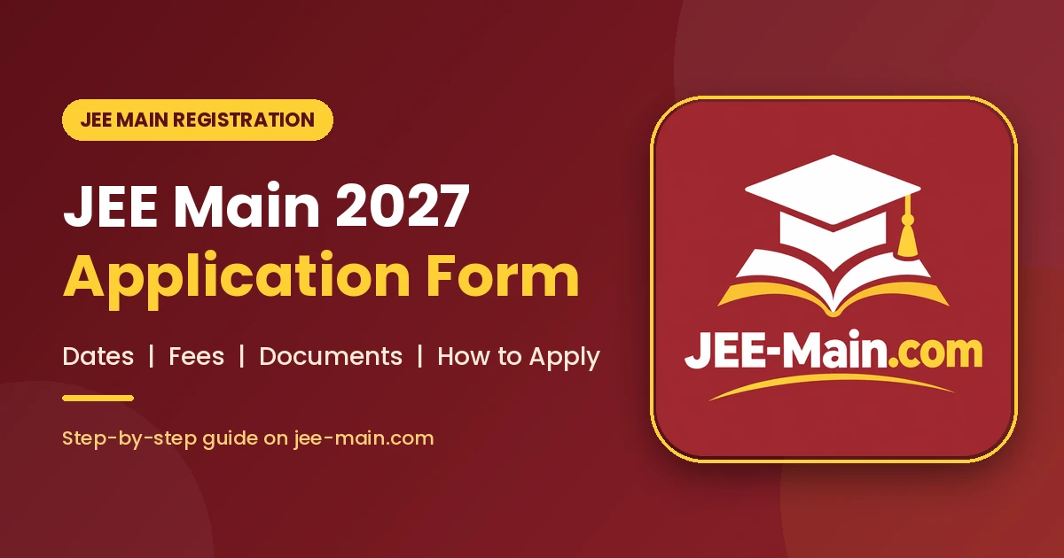 JEE Main Application Form