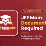 JEE Main 2027 Documents Required