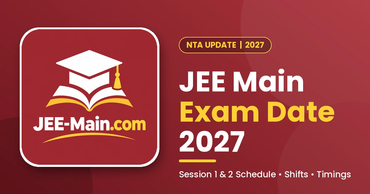 jee main exam date