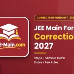 jee main form correction 2027